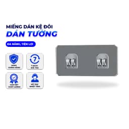 Miếng Dán Kệ Đôi, Miếng Dán Cố Định Kệ Không Khoan Tường