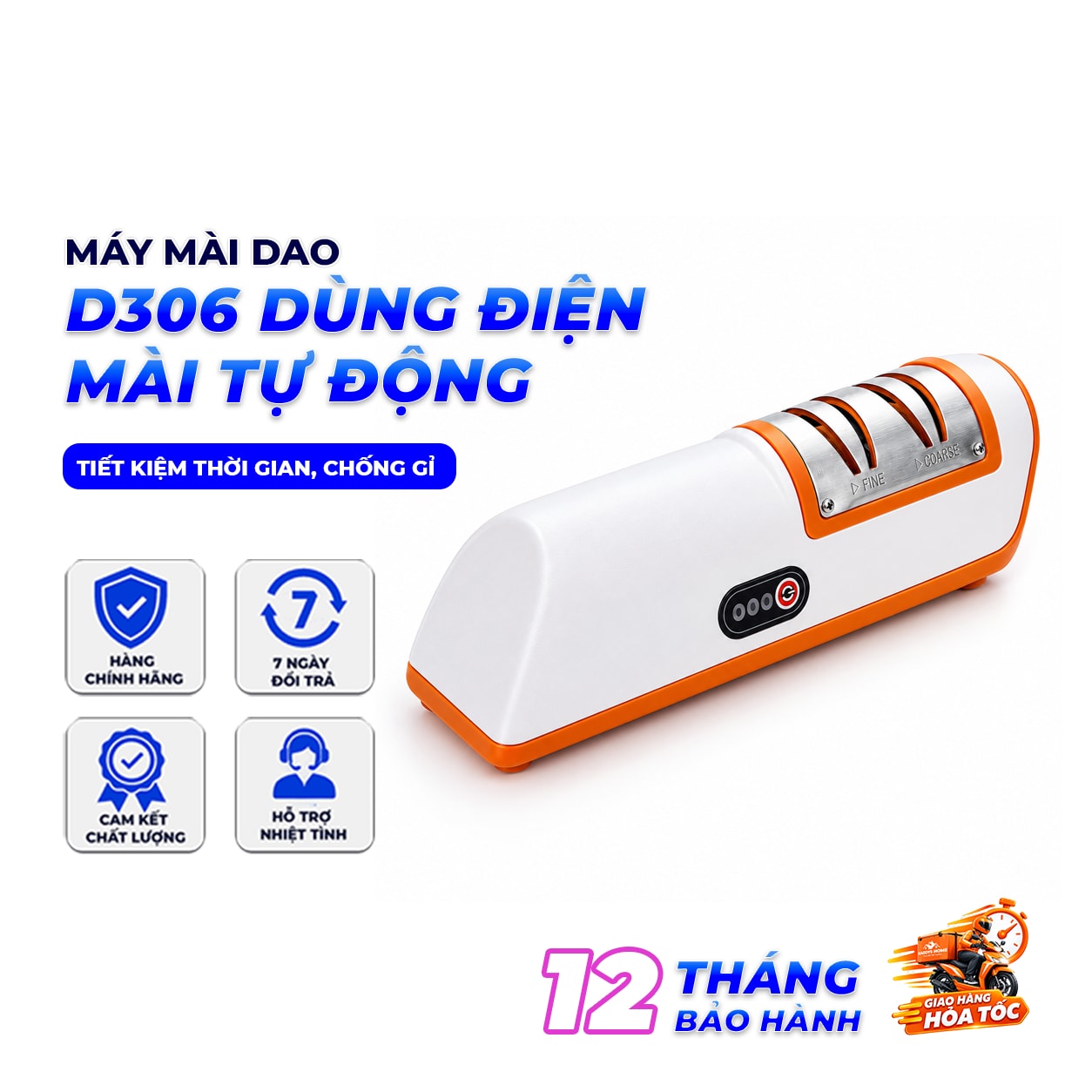 Máy Mài Dao Điện D306, Máy Mài Dao Tự Động